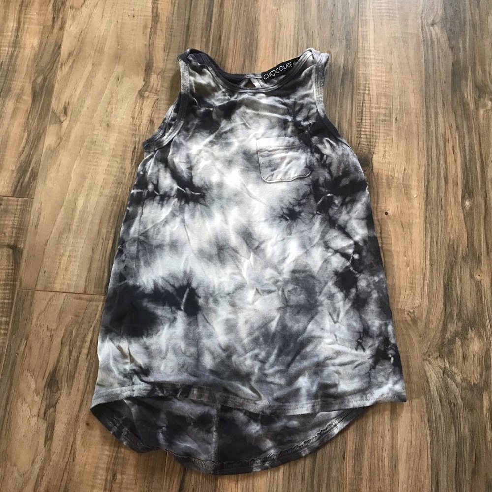 Toddler Chocolate Milke Tie Dyed Dress